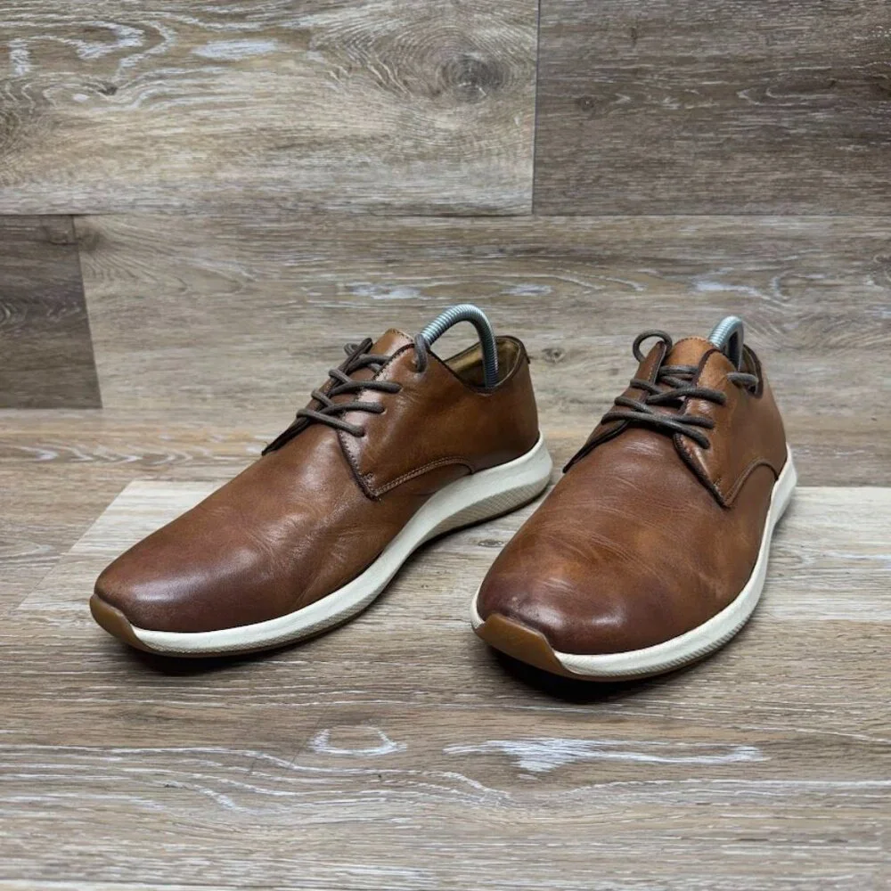 Vince Camuto Ehen Brown Leather Oxford Men's Size 9